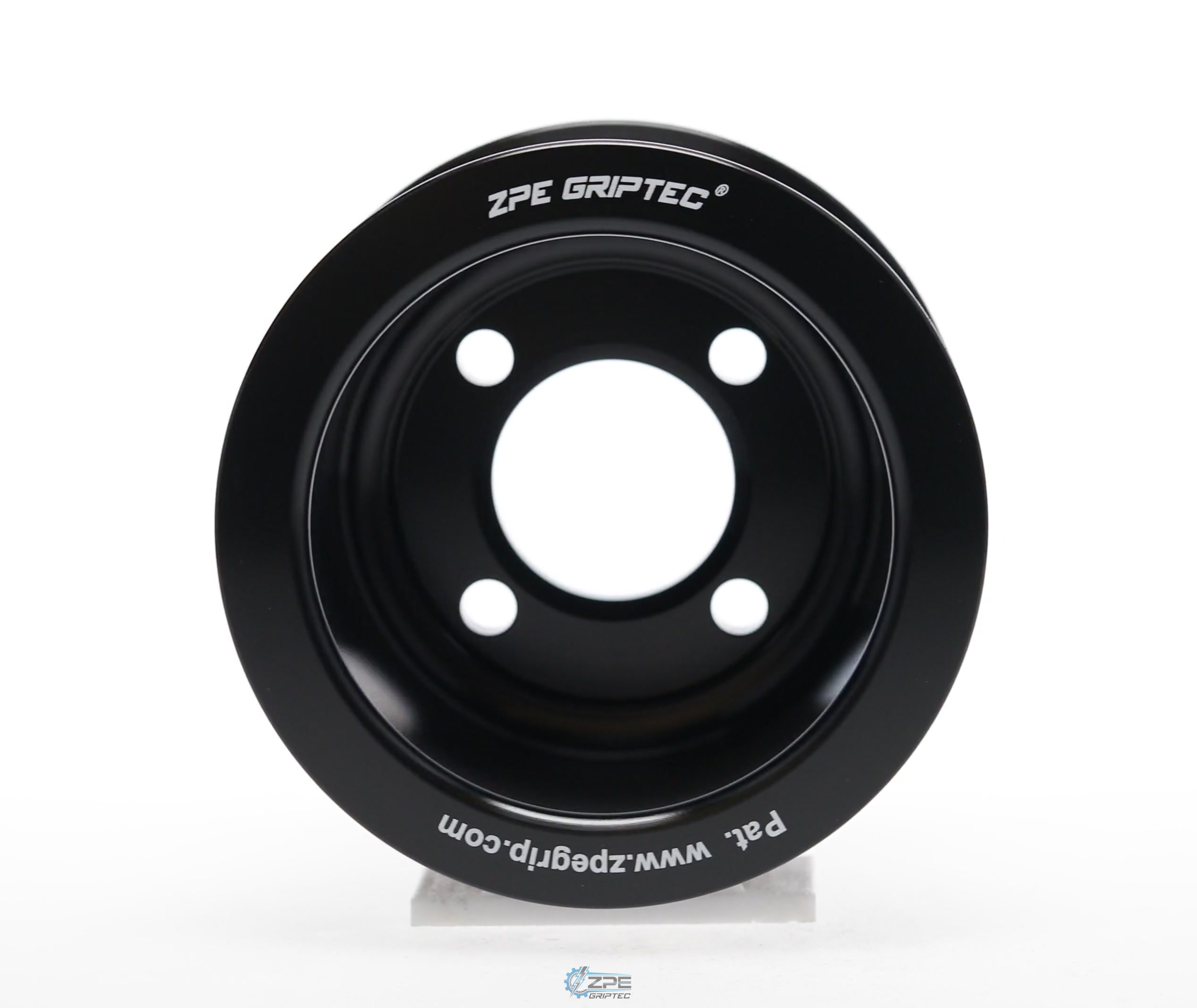 3.00" 12 Rib ZPE GripTec® 2pc Magnuson LSA/LT4 2650 TVS L3 Black Pulley Only